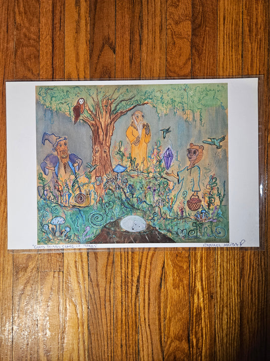 Good Things Come in Trees - Print