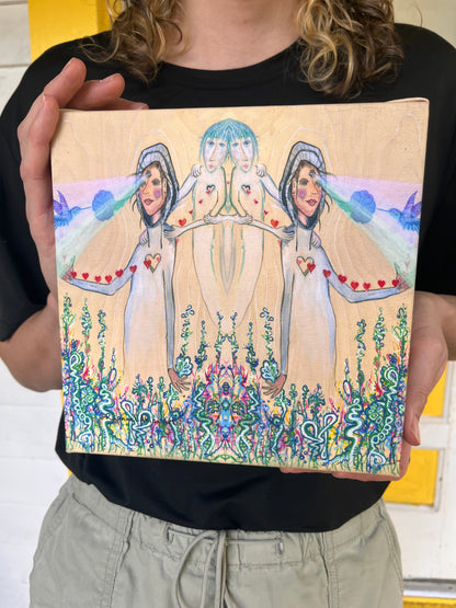 Psychedelic Mandala Canvas Prints