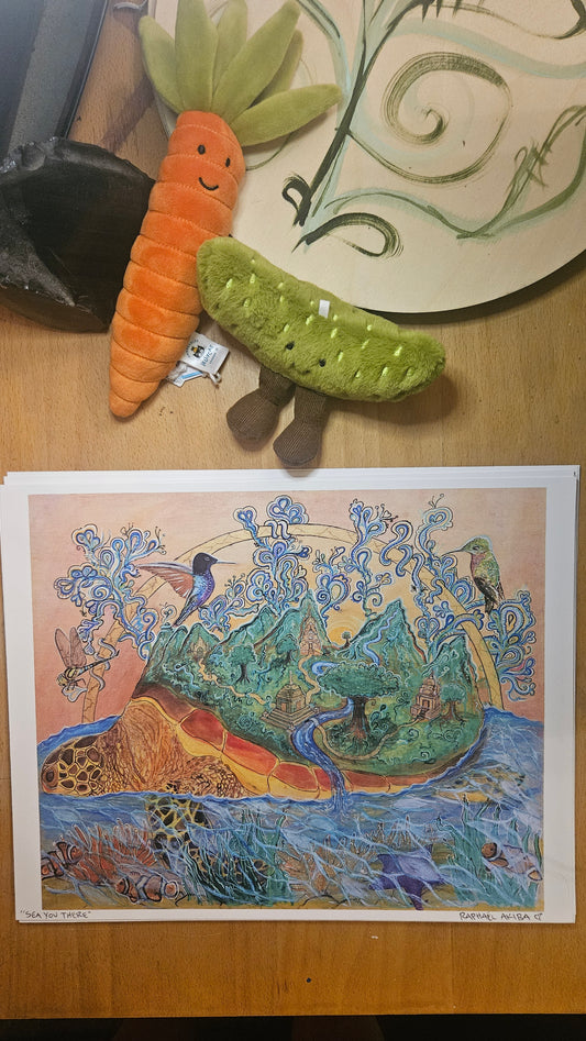 “Sea You There”  10x14” print (Pre-order)